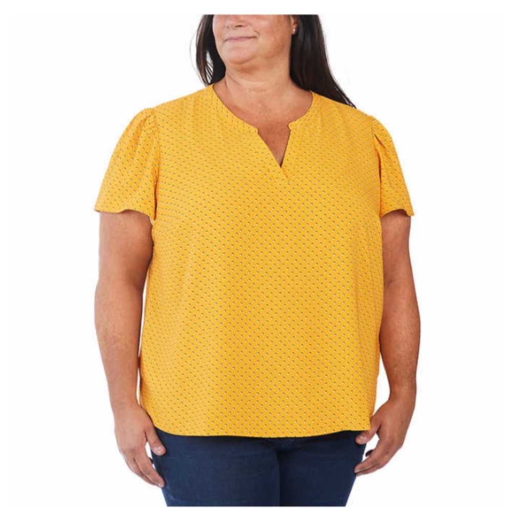Hilary Radley ladies printed blouse